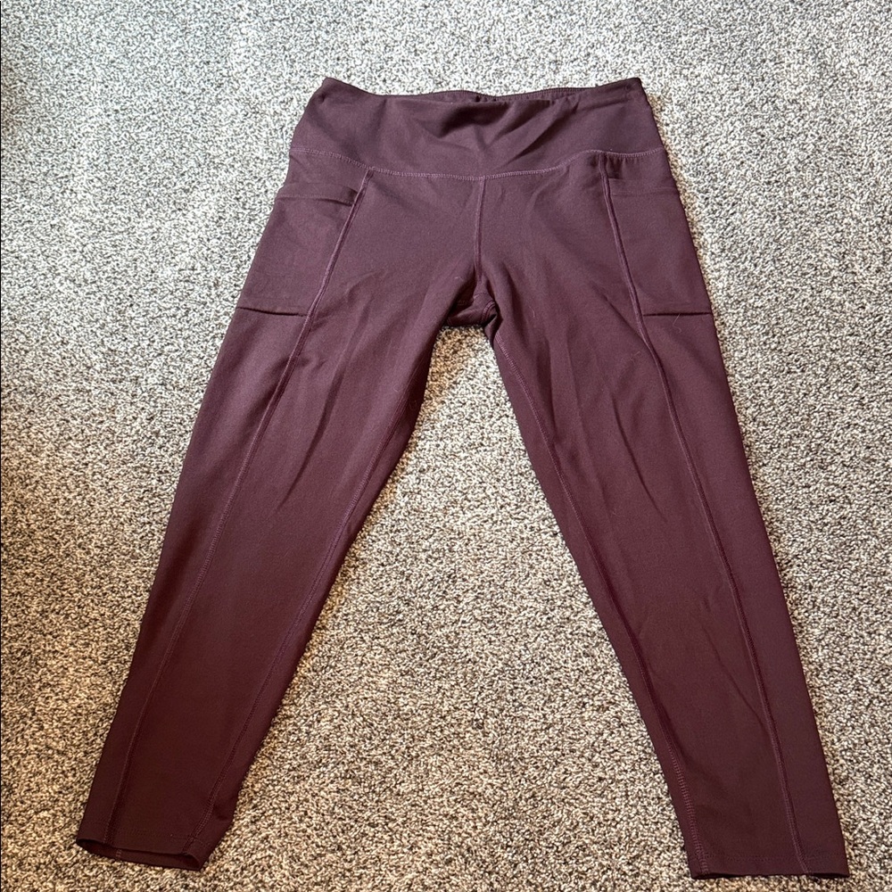 Apana Plum Leggings